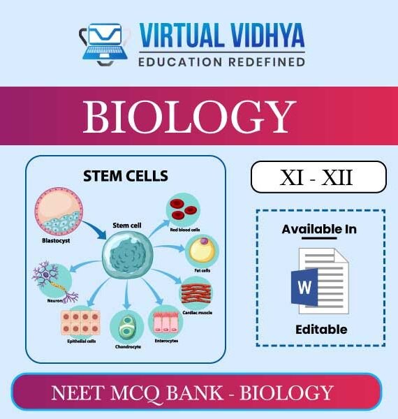 NEET MCQ BANK BIOLOGY Editable BY VIRTUAL VIDHYA