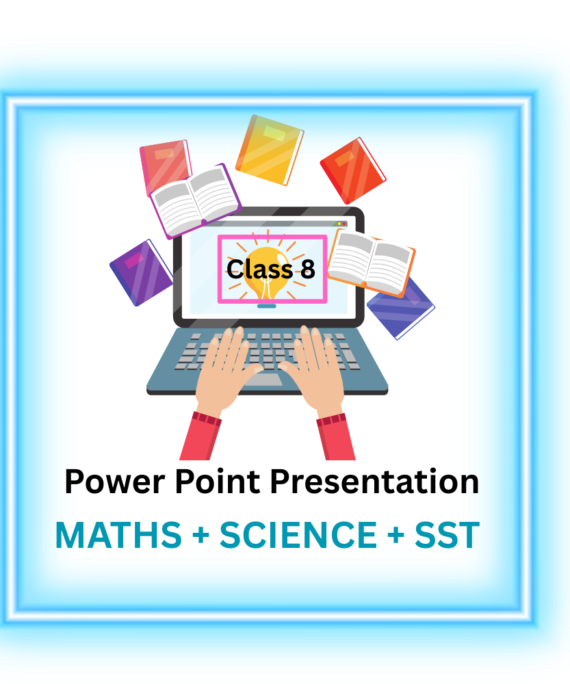 Power Point Presentations class 8 maths, science & sst