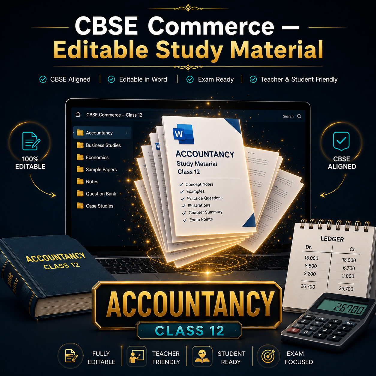 CBSE Accountancy Class 12 material
